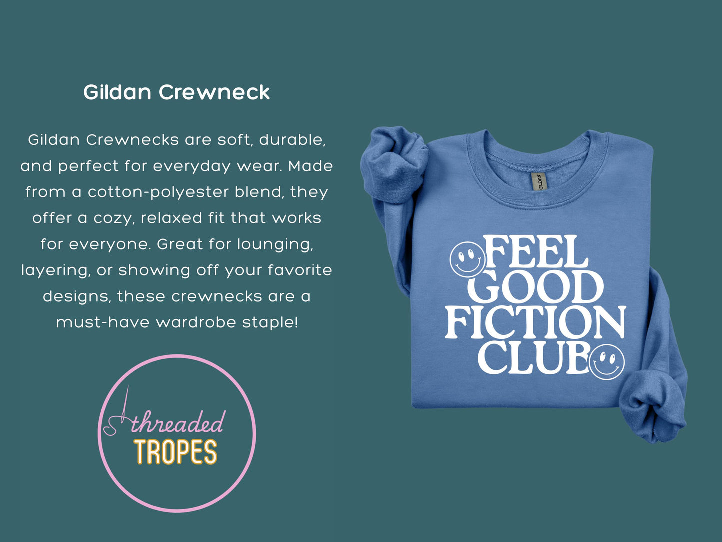 Feel Good Fiction Club Crewneck