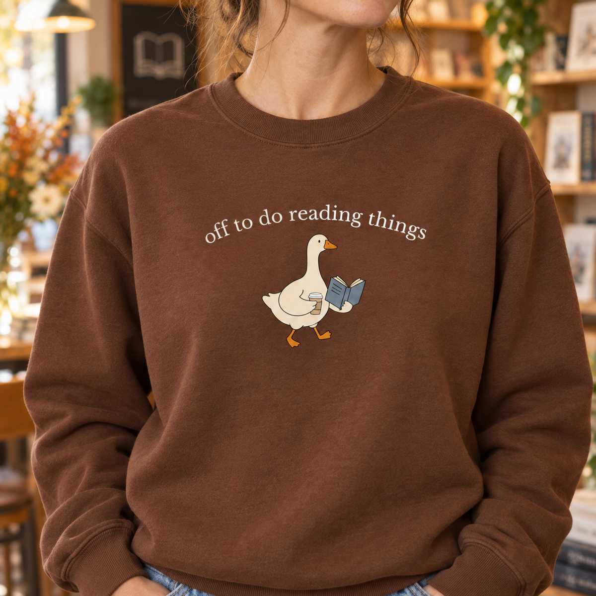 Reading Things Crewneck