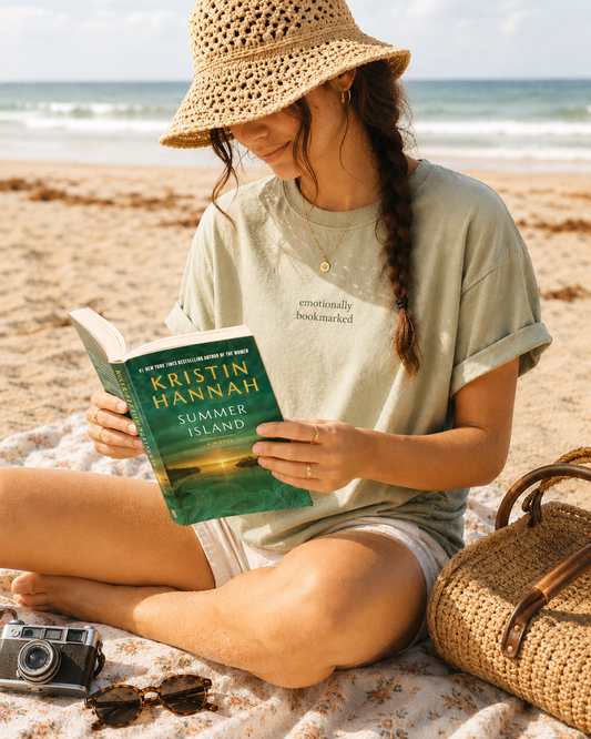 Emotionally Bookmarked Tee