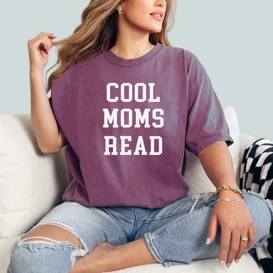 Cool Moms Read Short Sleeve Tee