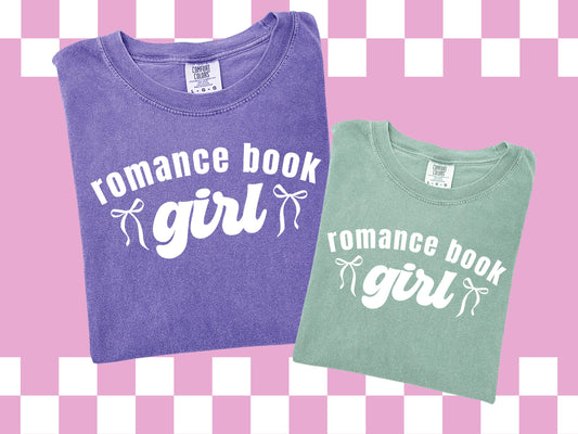Romance Book Girl Tee