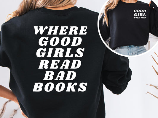 Good Girl Book Club Crewneck